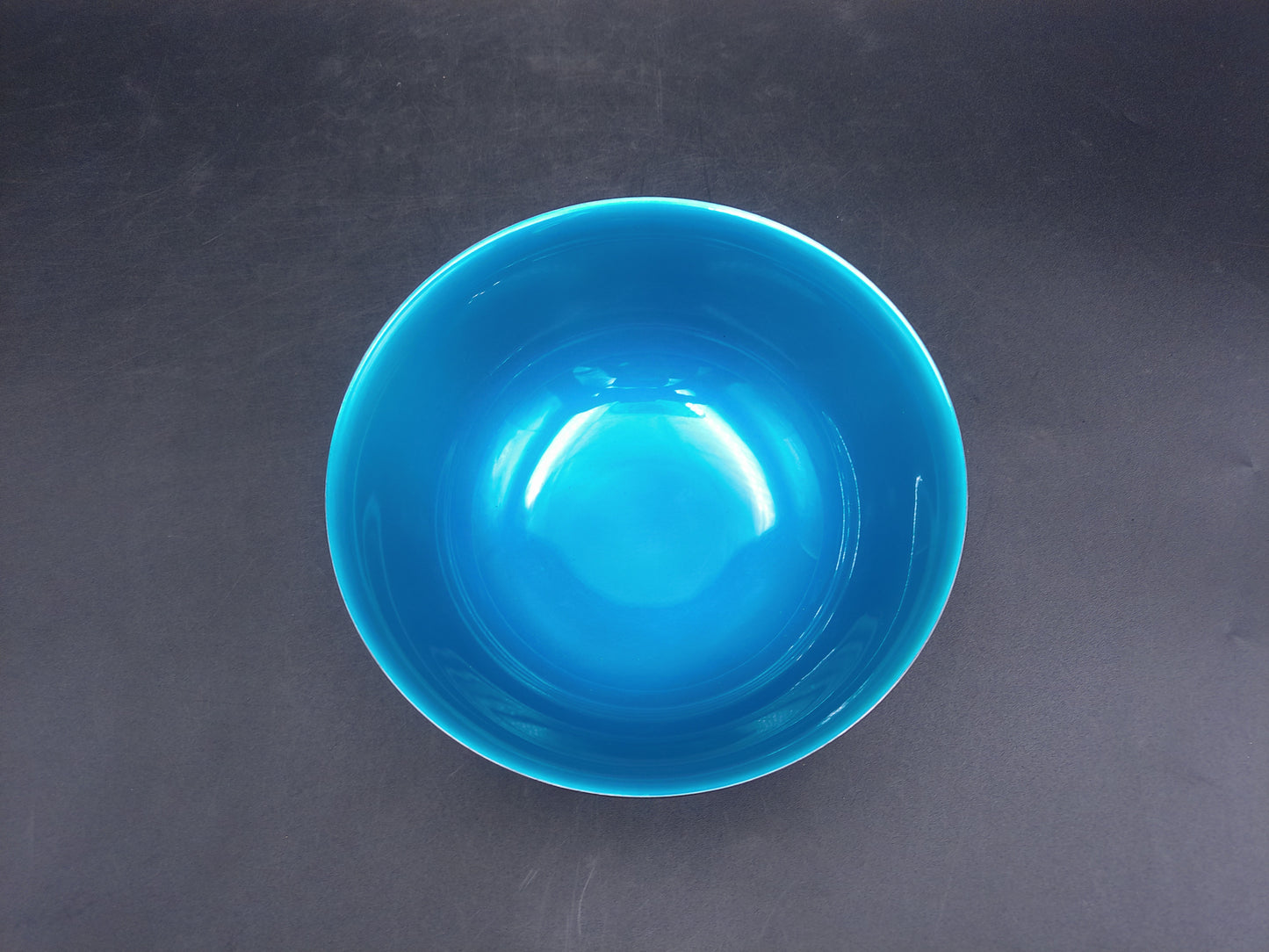Reed & Barton Silver Plate and Blue Enamel Pedestal Bowl Vintage