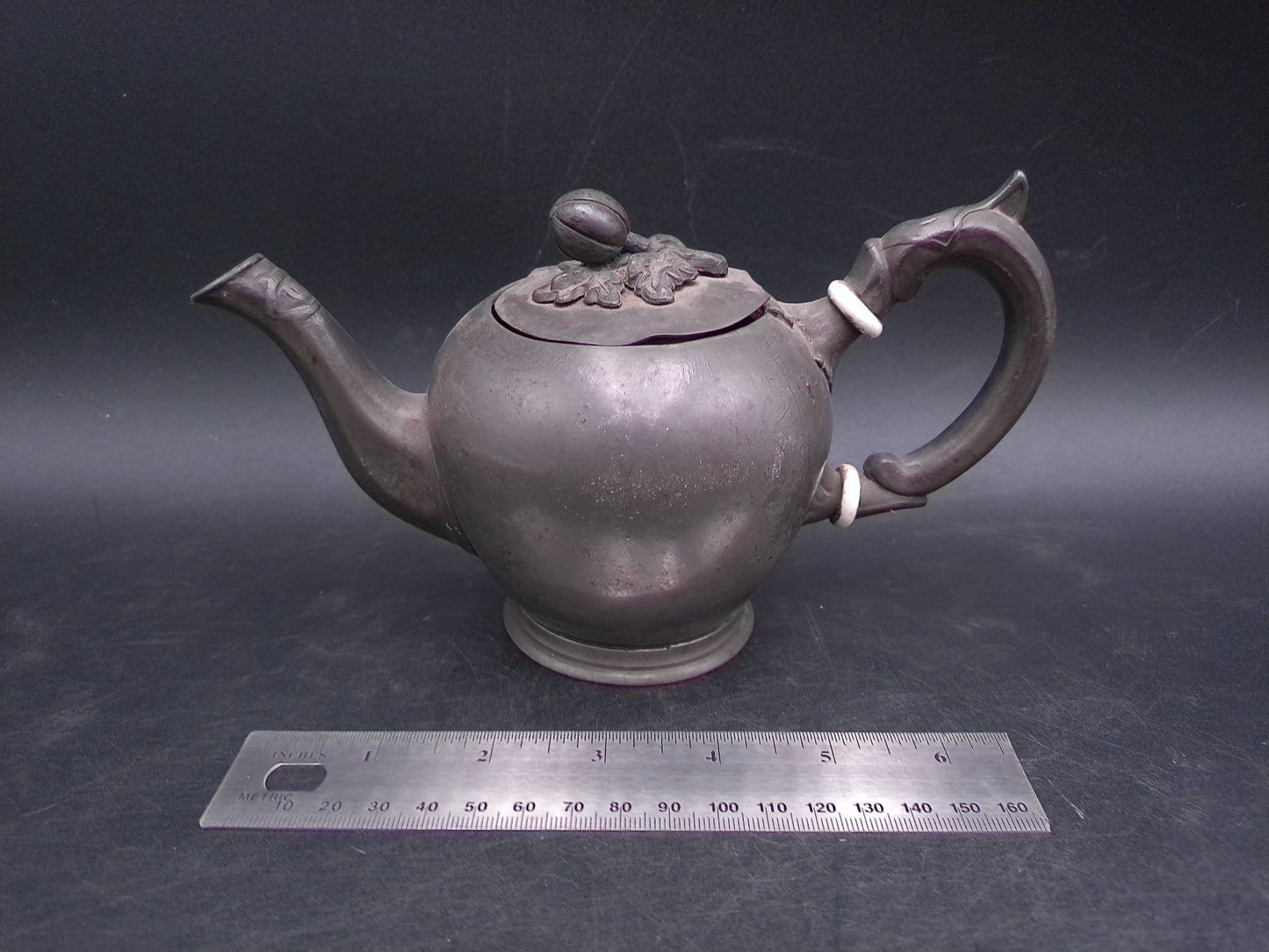Teapot Pitcher Could be a Richard Parkin & Son Sheffield Pewter Teapot