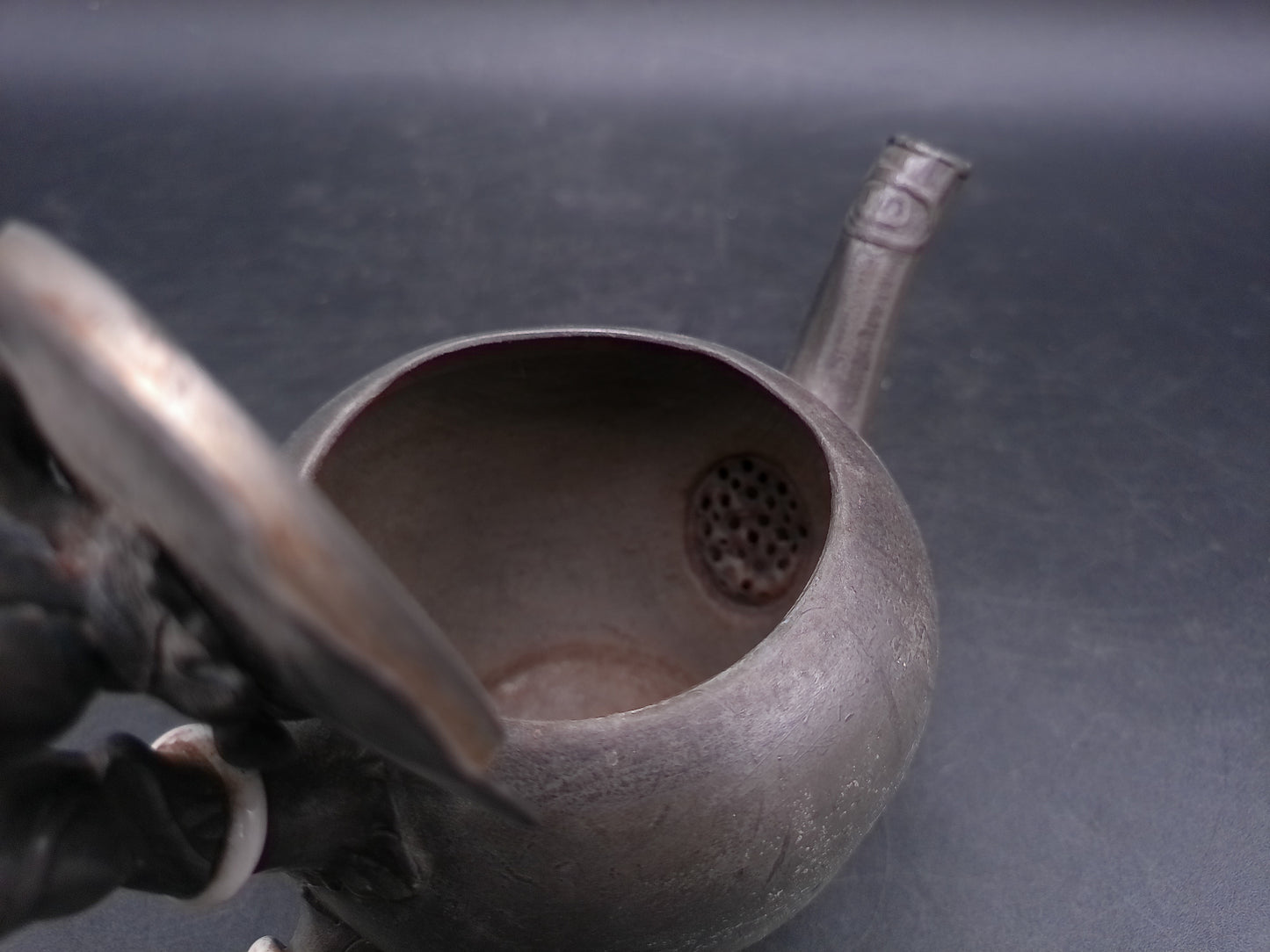 Teapot Pitcher Could be a Richard Parkin & Son Sheffield Pewter Teapot