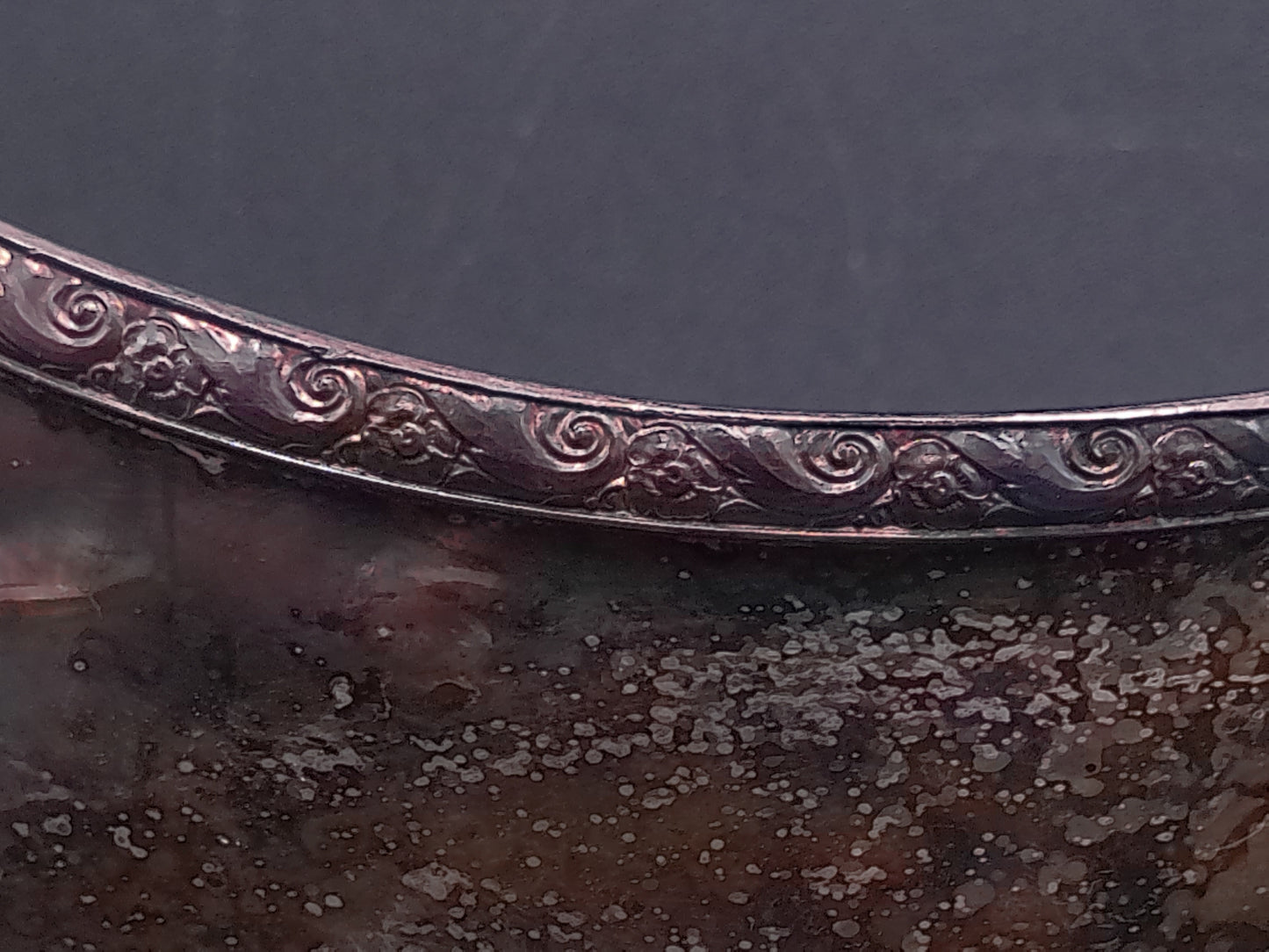 Silver Plated Gravy Boat Saucer Vintage
