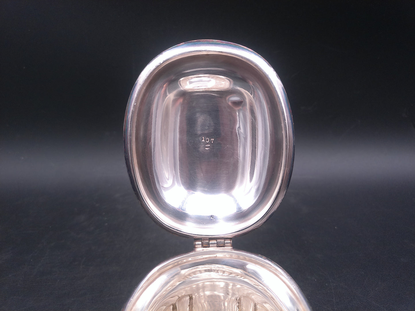 International Silver Co. Silver Plated Soldered Lidded Creamer