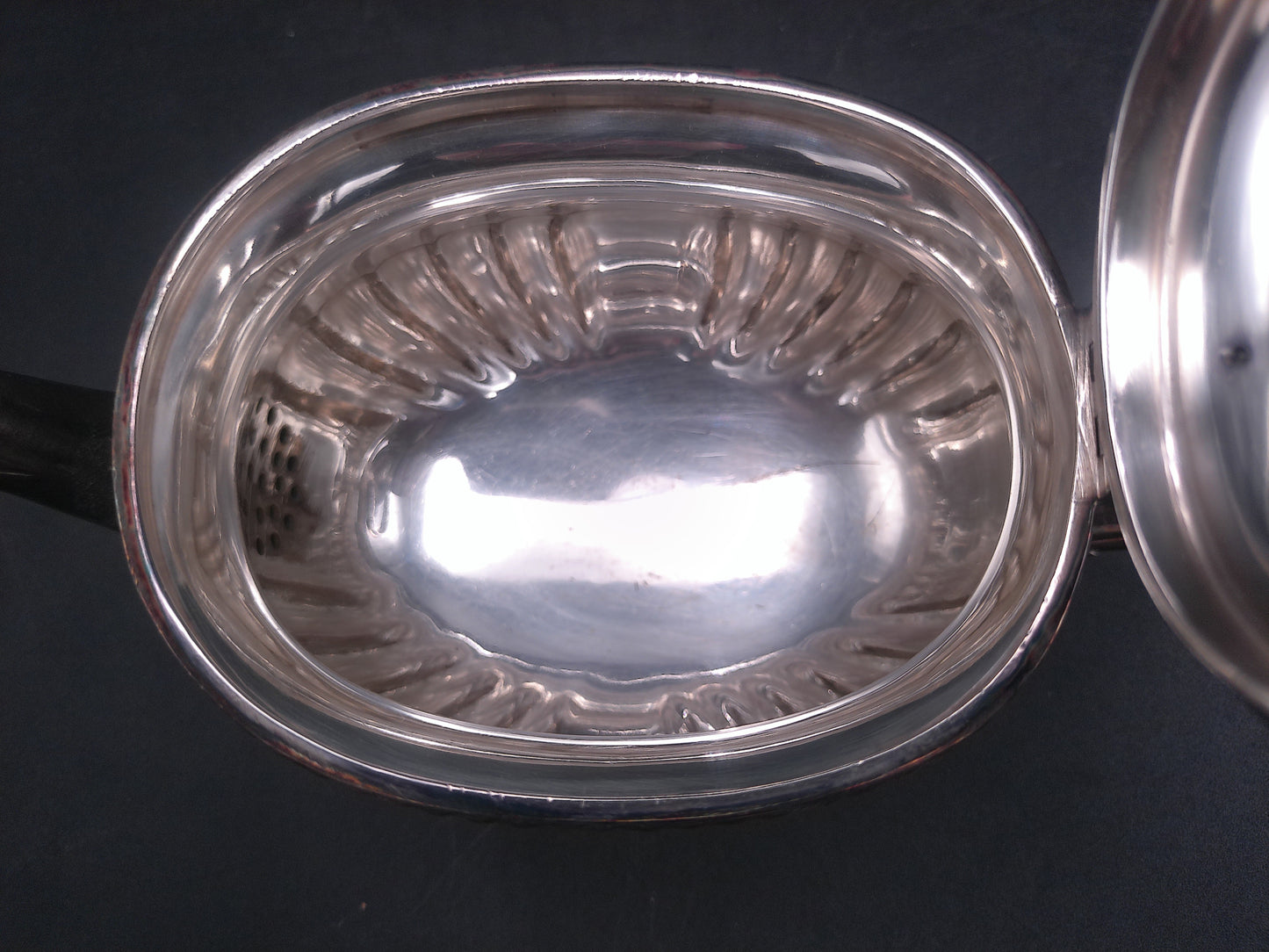 International Silver Co. Silver Plated Soldered Lidded Creamer