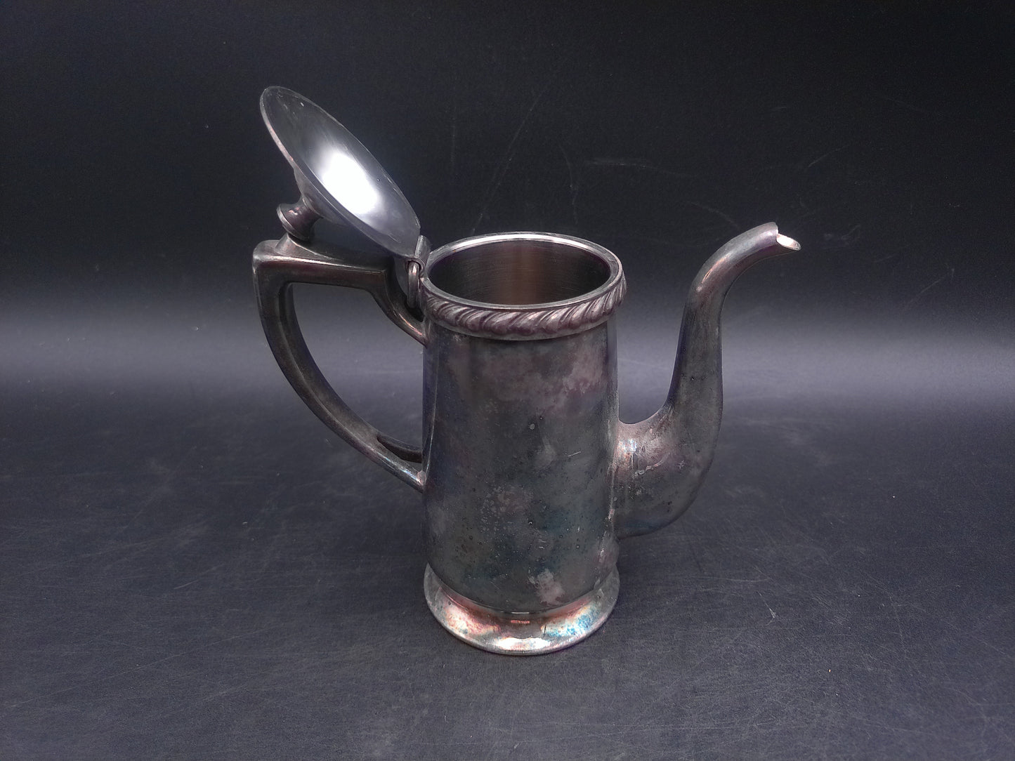 D.W. Haber & Son NY Tea Coffee Pot and a Creamer Pitcher