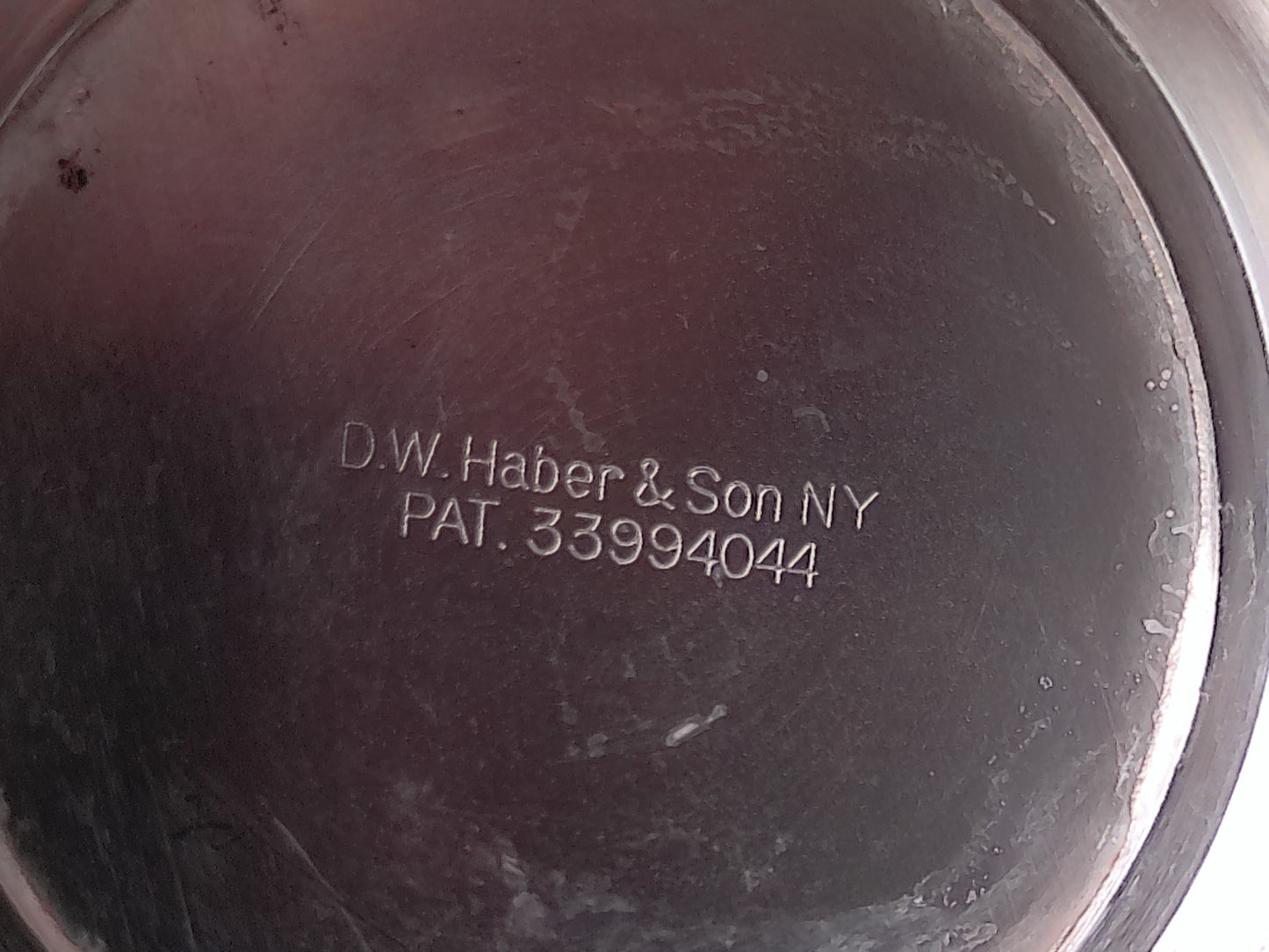 D.W. Haber & Son NY Tea Coffee Pot and a Creamer Pitcher