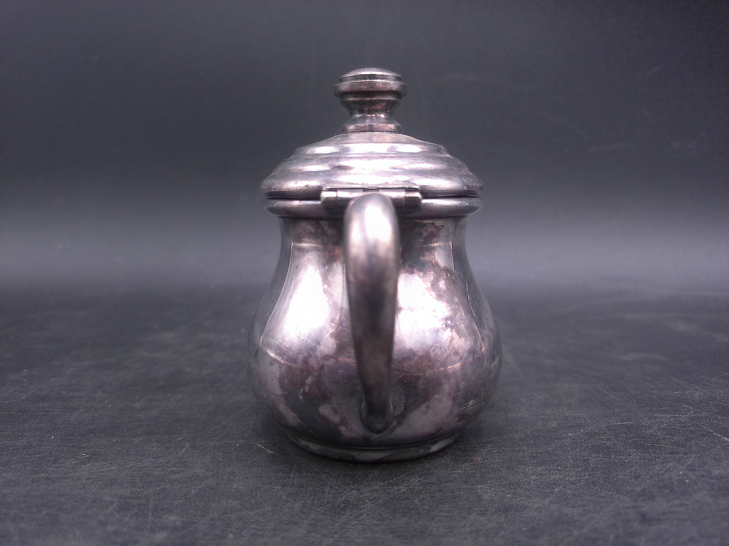 Rogers Quadruple Silver Plated Creamer Coffee Teapot Marked New York 1854