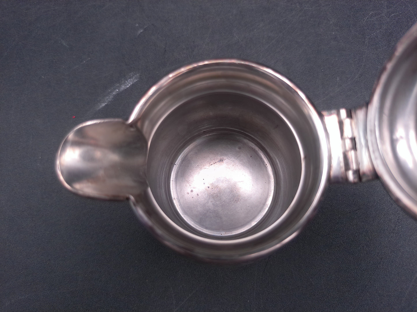 Rogers Quadruple Silver Plated Creamer Coffee Teapot Marked New York 1854