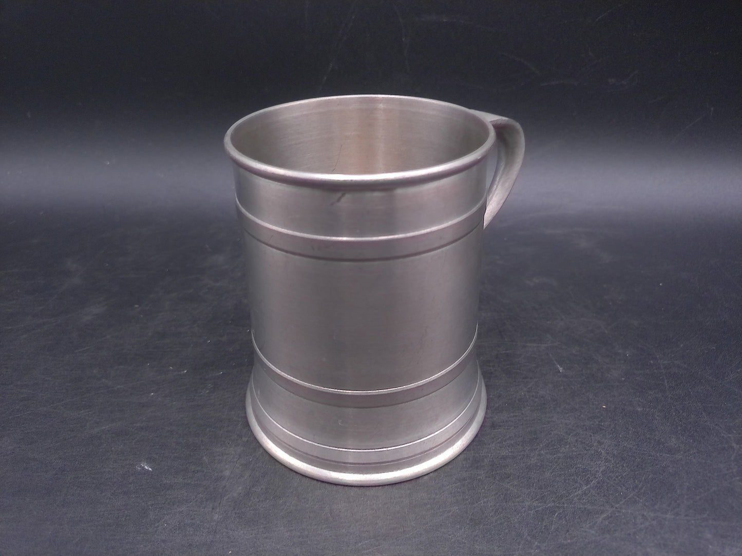 Bow Cast Pewter Made in England Beer Mug 1L