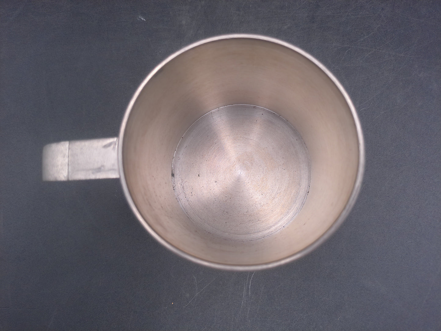 Bow Cast Pewter Made in England Beer Mug 1L