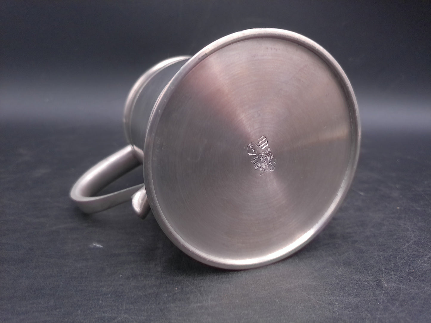Bow Cast Pewter Made in England Beer Mug 1L