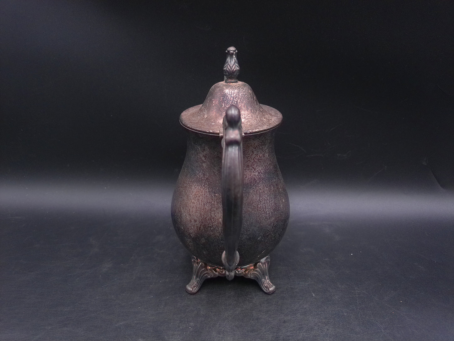 Oneida Teapot Dragon Handle and Spout Silver Plated Vintage