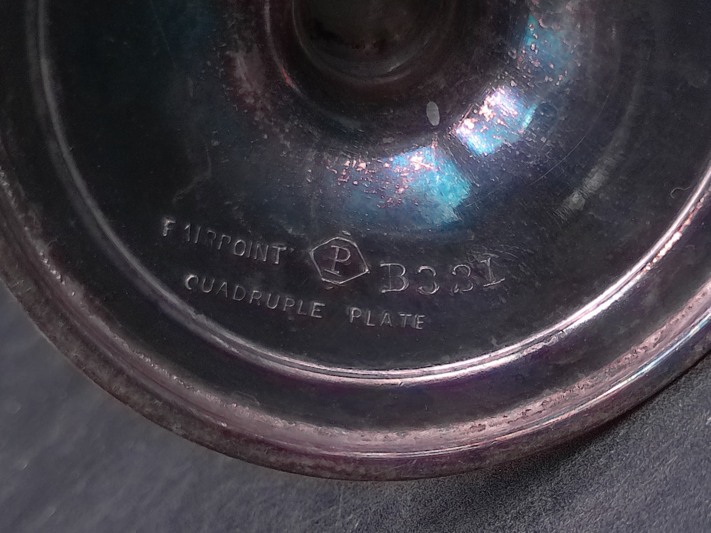 Fairpoint Pitcher Quadruple Plate Silverplate B331
