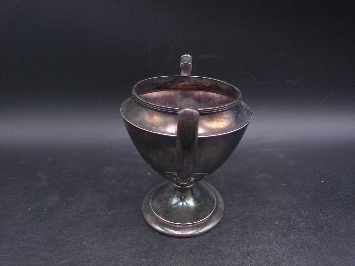 Fairpoint Quadruple Plate Silverplate B331 Sugar Bowl