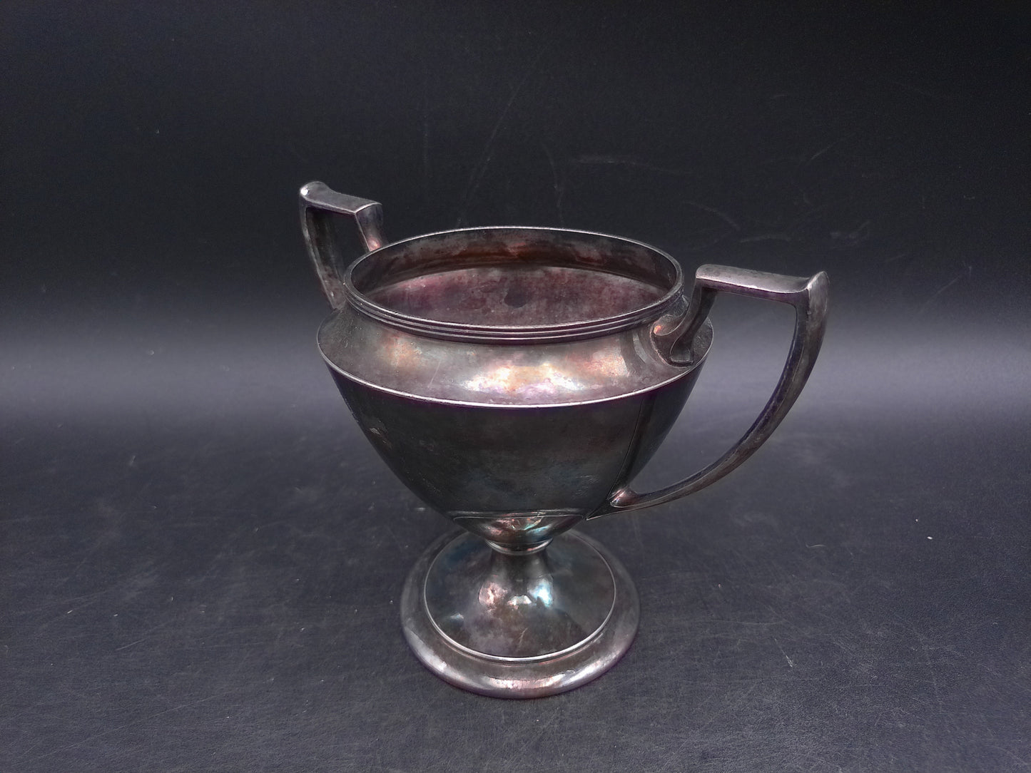 Fairpoint Quadruple Plate Silverplate B331 Sugar Bowl