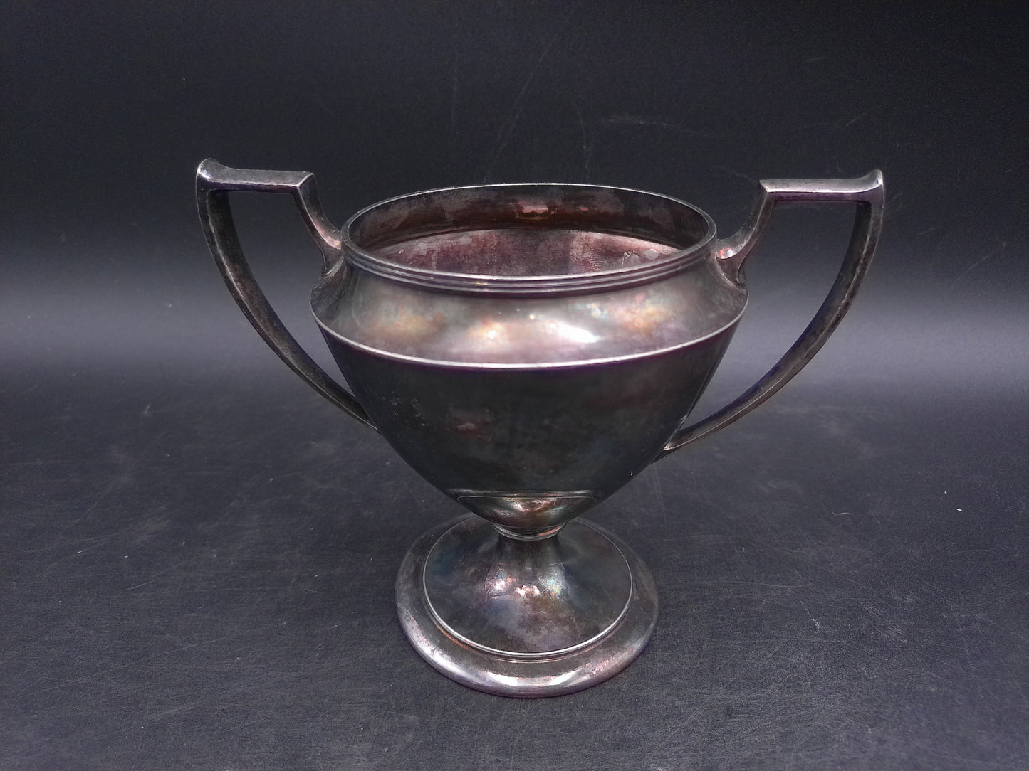 Fairpoint Quadruple Plate Silverplate B331 Sugar Bowl