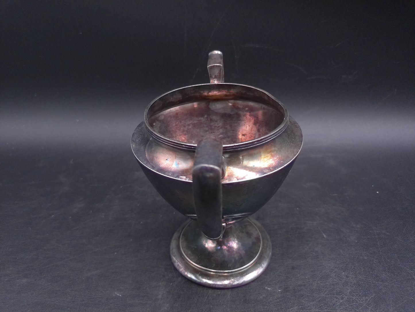 Fairpoint Quadruple Plate Silverplate B331 Sugar Bowl