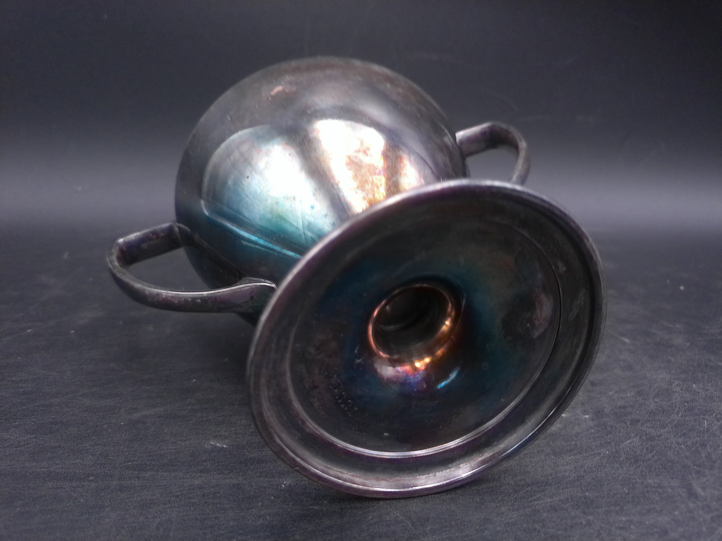 Fairpoint Quadruple Plate Silverplate B331 Sugar Bowl
