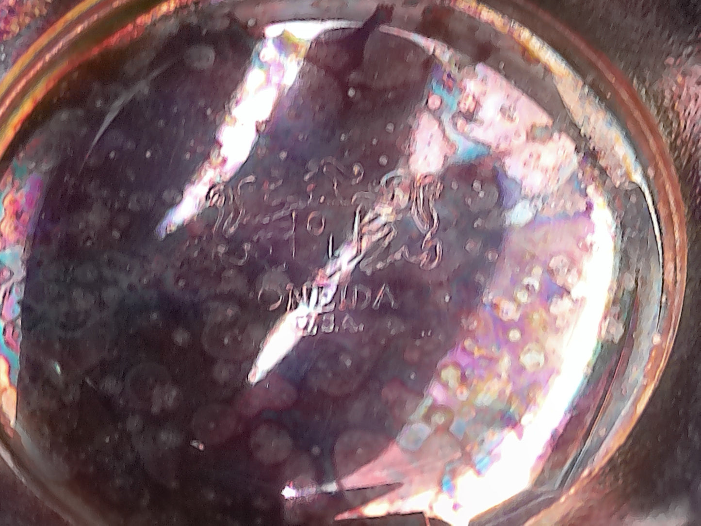 Silver Plated Sugar Bowl with Lid Vintage Upcycled Oneida Made in USA