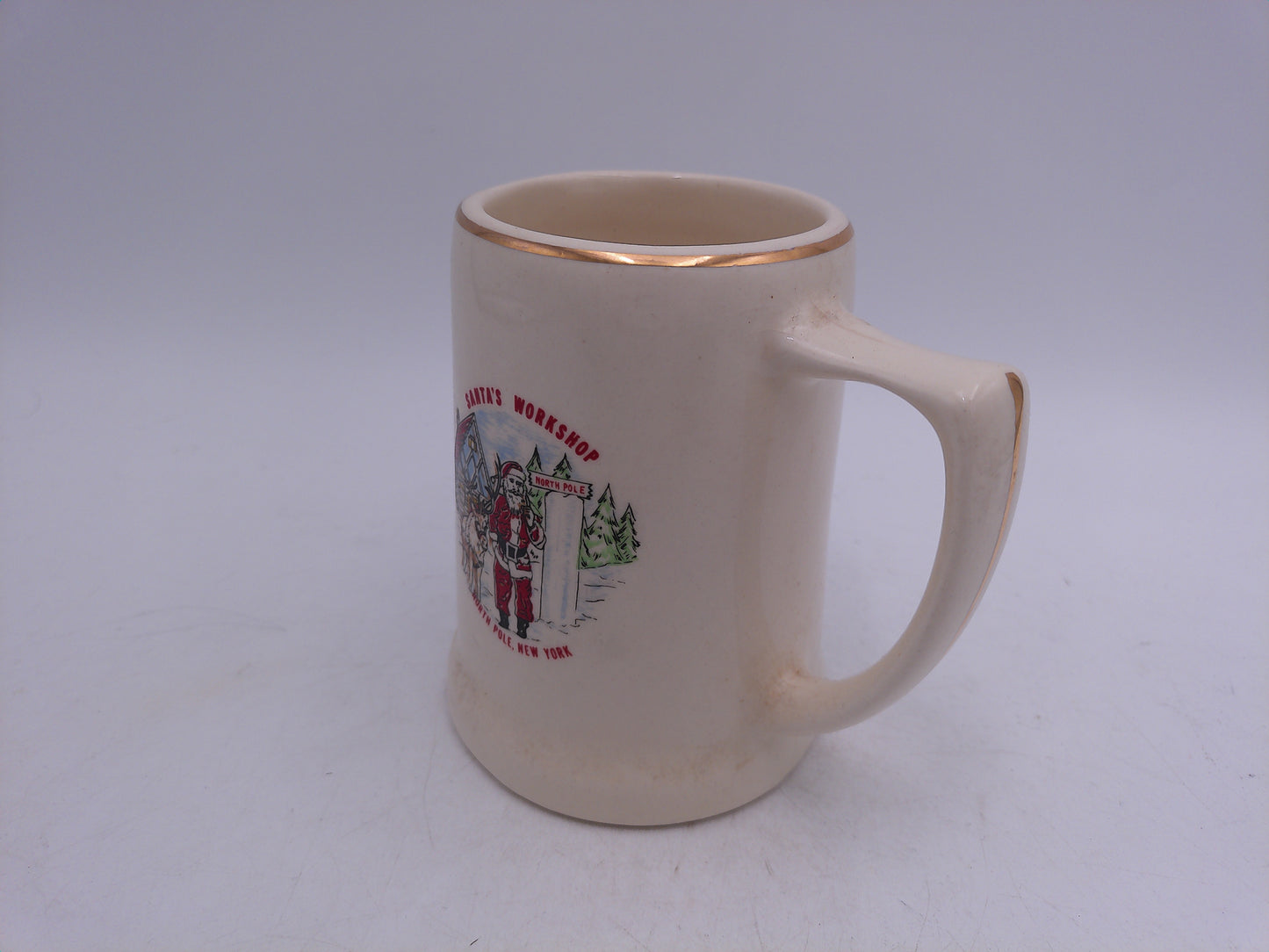 Santa's Workshop North Pole New York Coffee Cup Mug