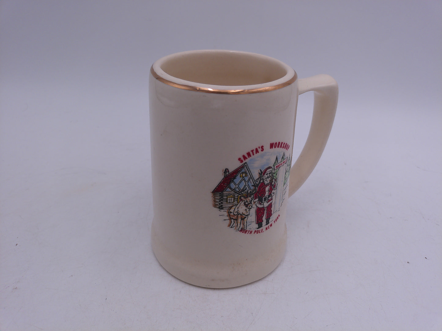 Santa's Workshop North Pole New York Coffee Cup Mug