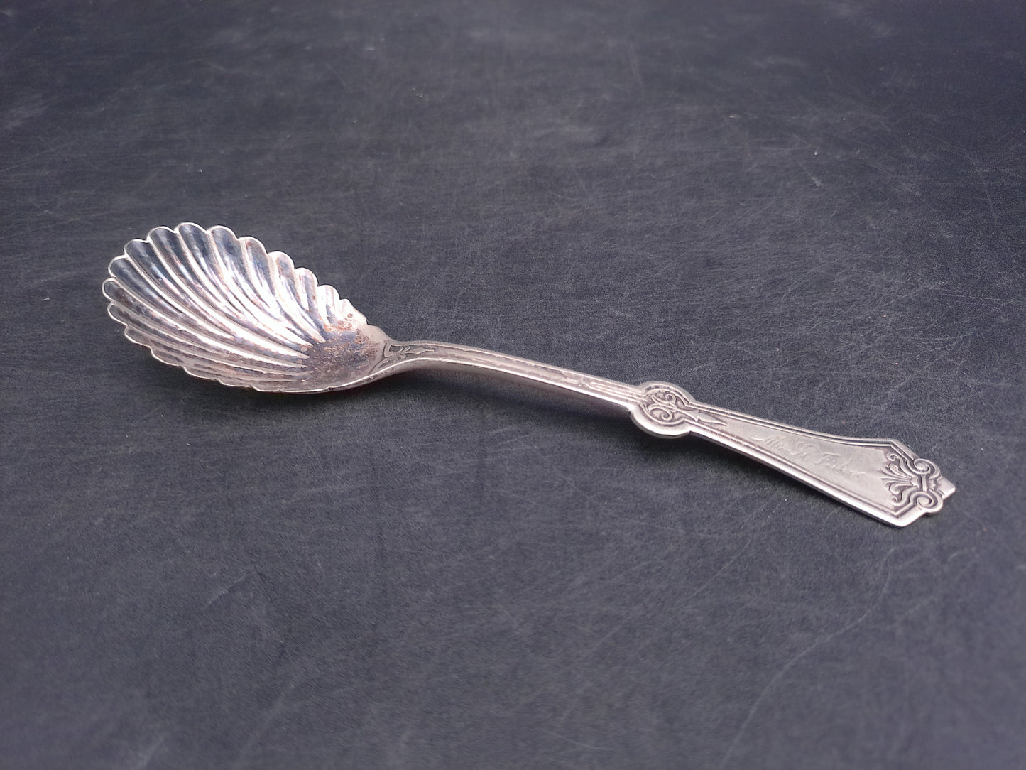 Two Vintage Silver Spoons one Marked Rogers Bro. A