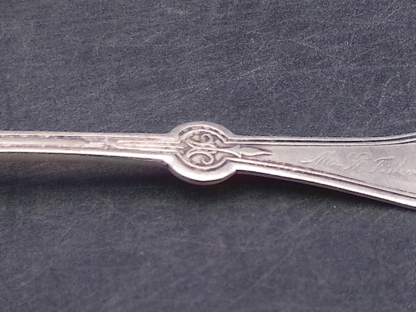 Two Vintage Silver Spoons one Marked Rogers Bro. A