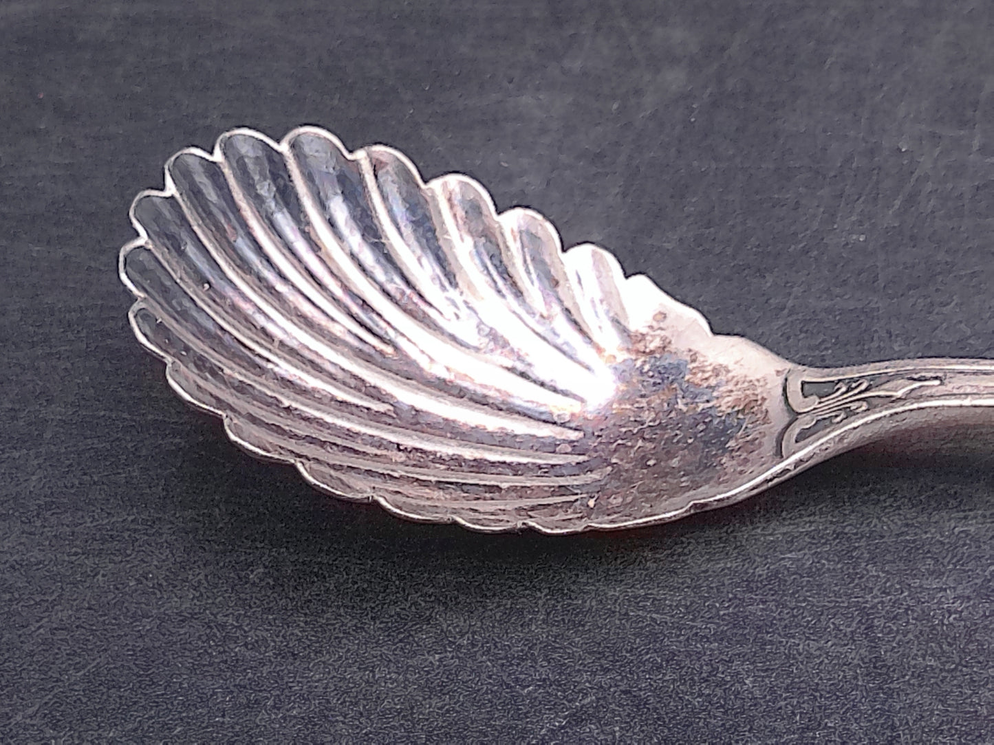 Two Vintage Silver Spoons one Marked Rogers Bro. A