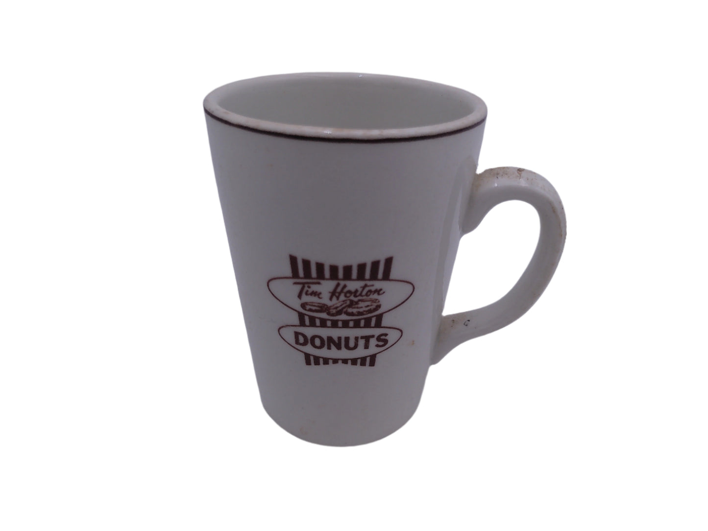 Tin Horton Donuts Coffee Mug Cup Vintage Made in England