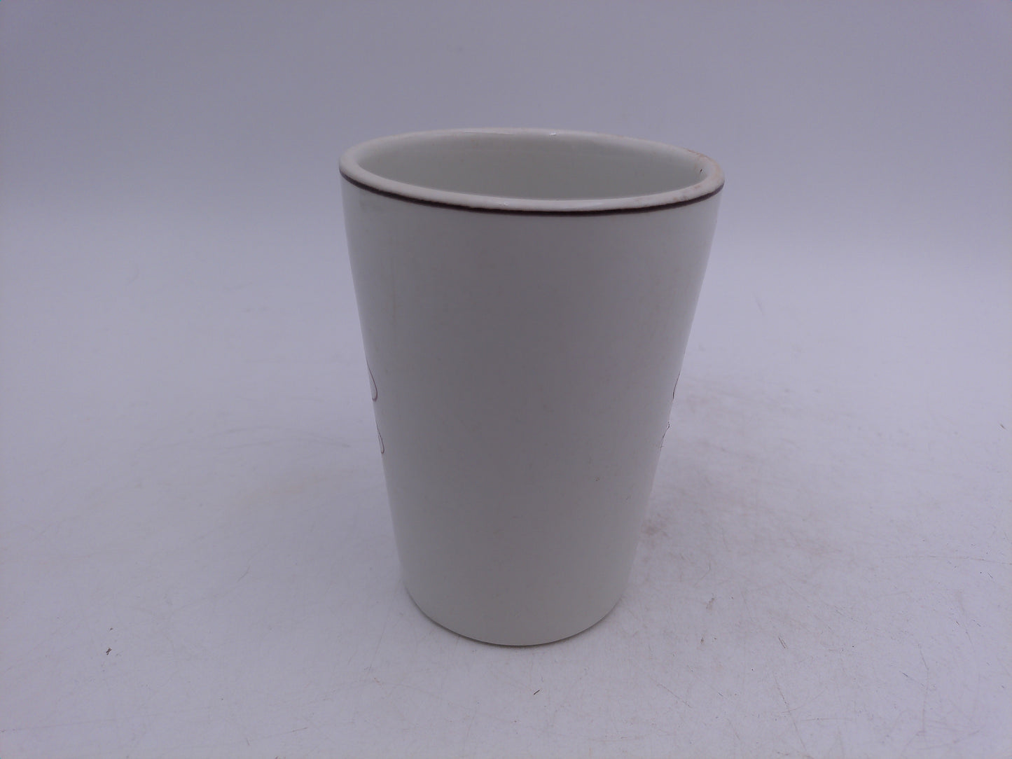 Tin Horton Donuts Coffee Mug Cup Vintage Made in England