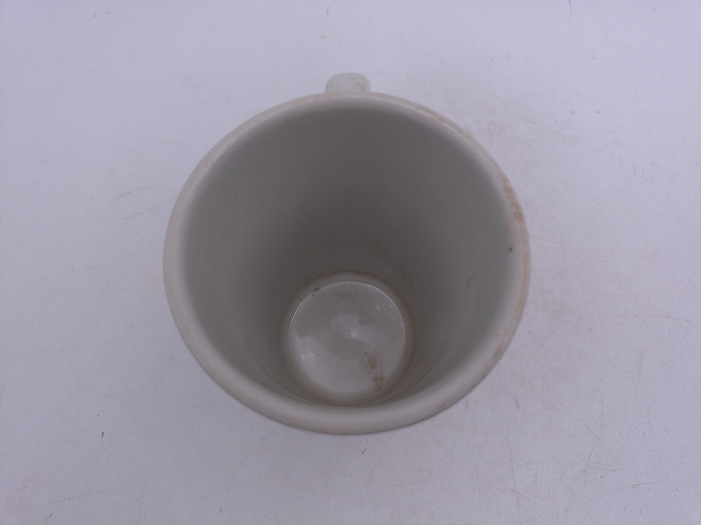 Tin Horton Donuts Coffee Mug Cup Vintage Made in England