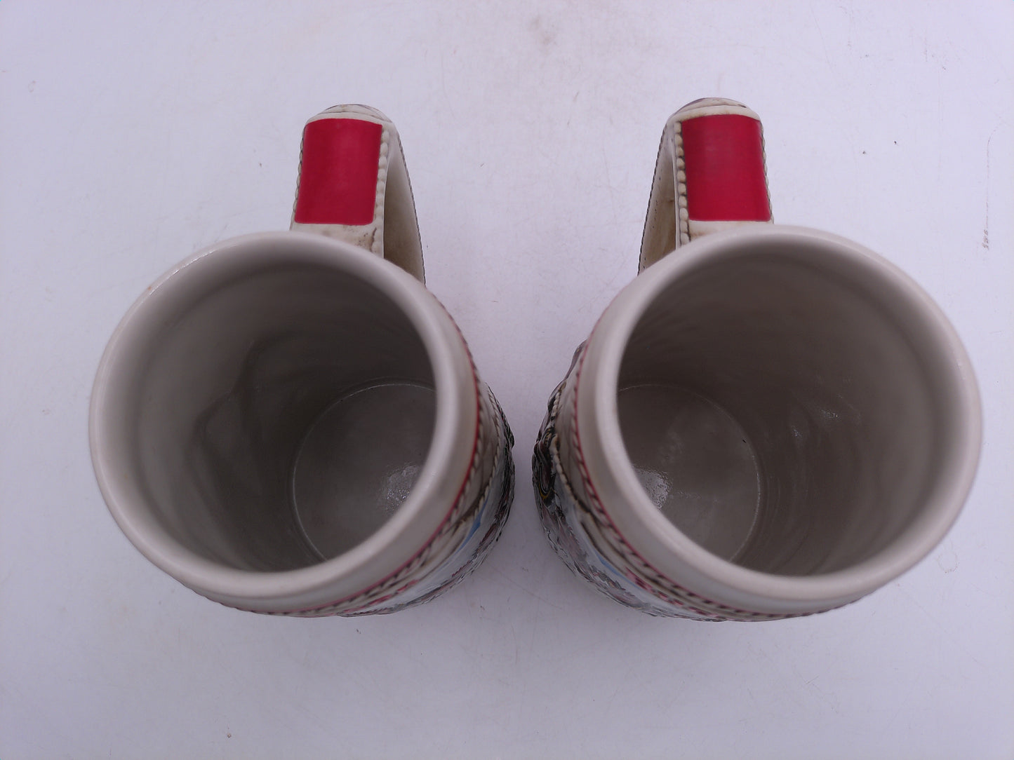 Beer Stein Budweiser Lot of 2 "A" Series Vintage