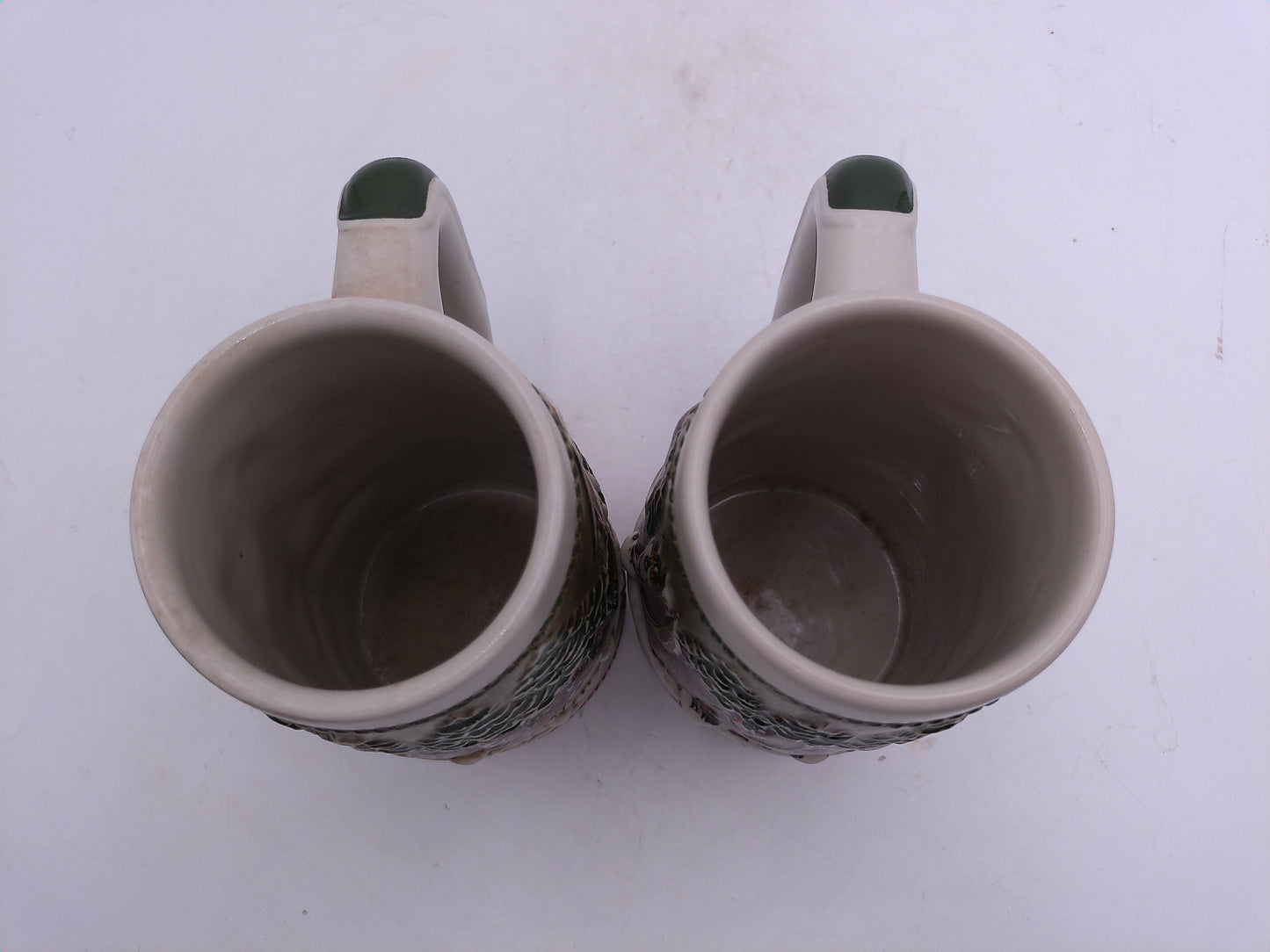 Beer Stein Budweiser Limited Edition Holiday Design ot of 2