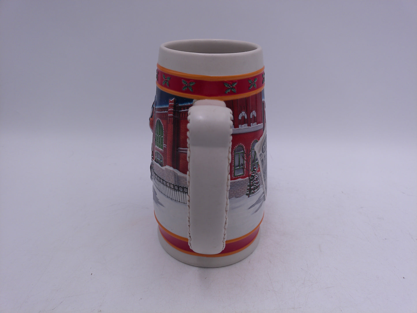Beer Stein Budweiser 1999 Holiday Series Stein Number CS389