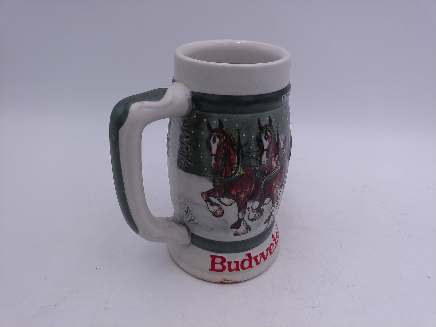 Beer Stein Budweiser 50th Anniversary Clydesdale Stein - 1983