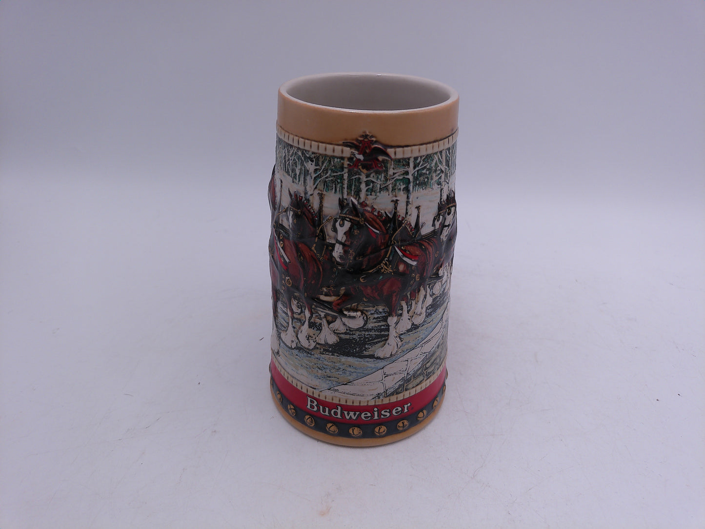 Beer Stein Cobblestone Passage by Anheuser-Busch 1988 Christmas Stein