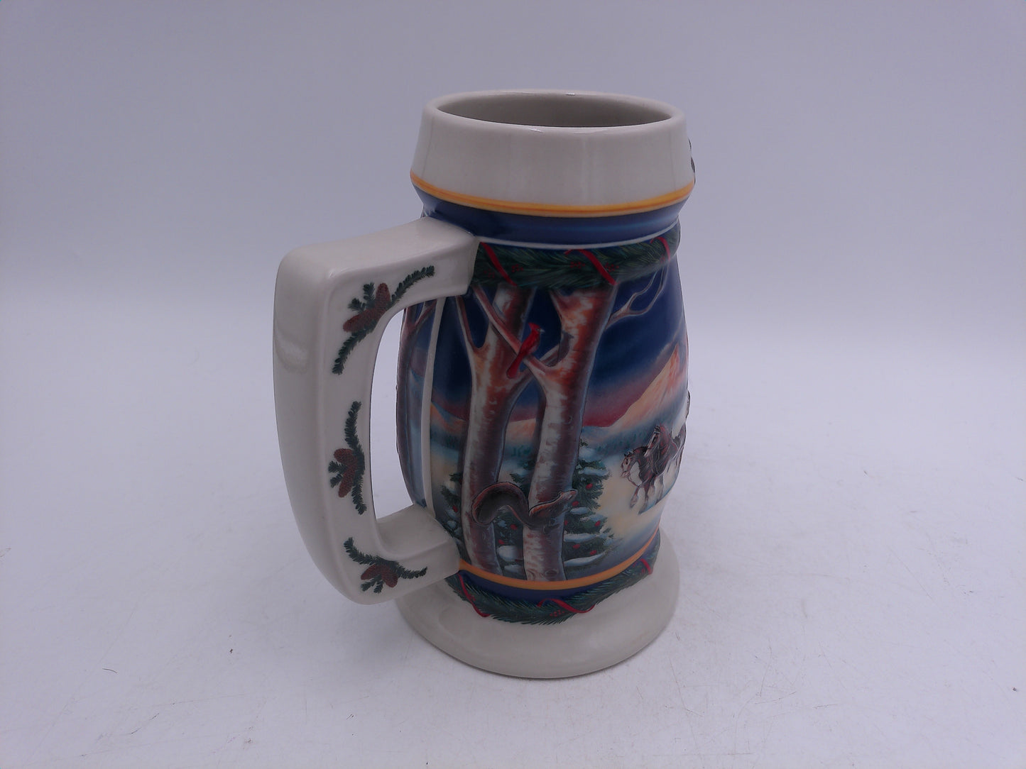 Beer Stein 2000 Budwieser Holiday Stein No. CS416