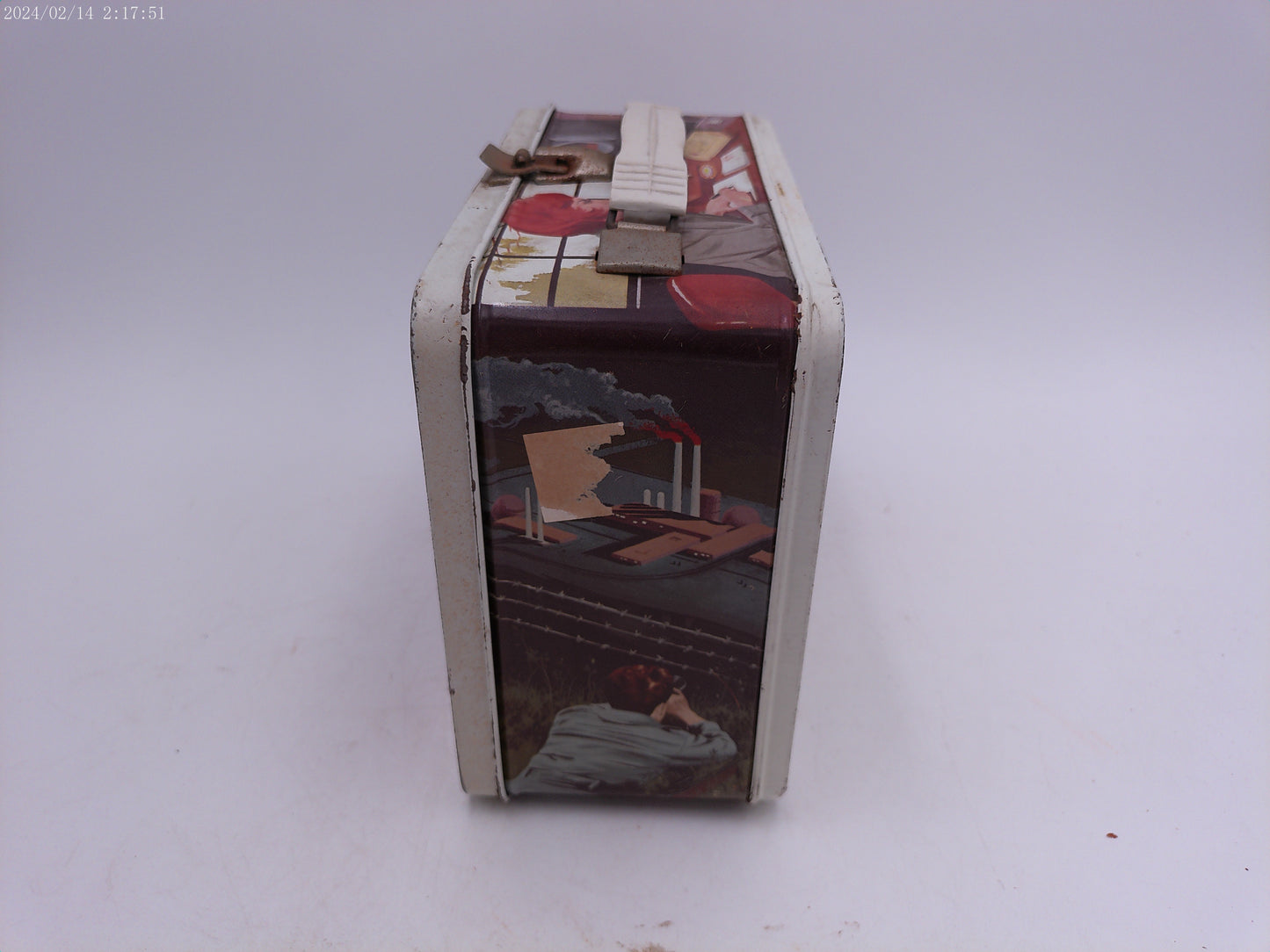 Box, Secret Agent Man Lunchbox, Metal lunchbox, Collectible lunchbox