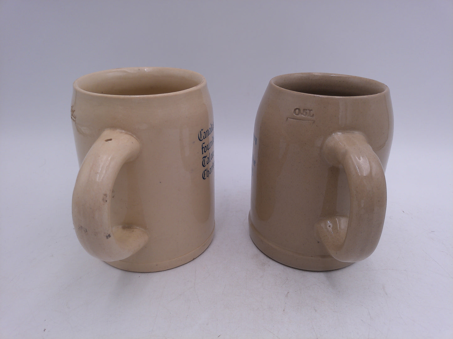 Beer Stein Roswell Brewery Lot of 2 Steins Vintage