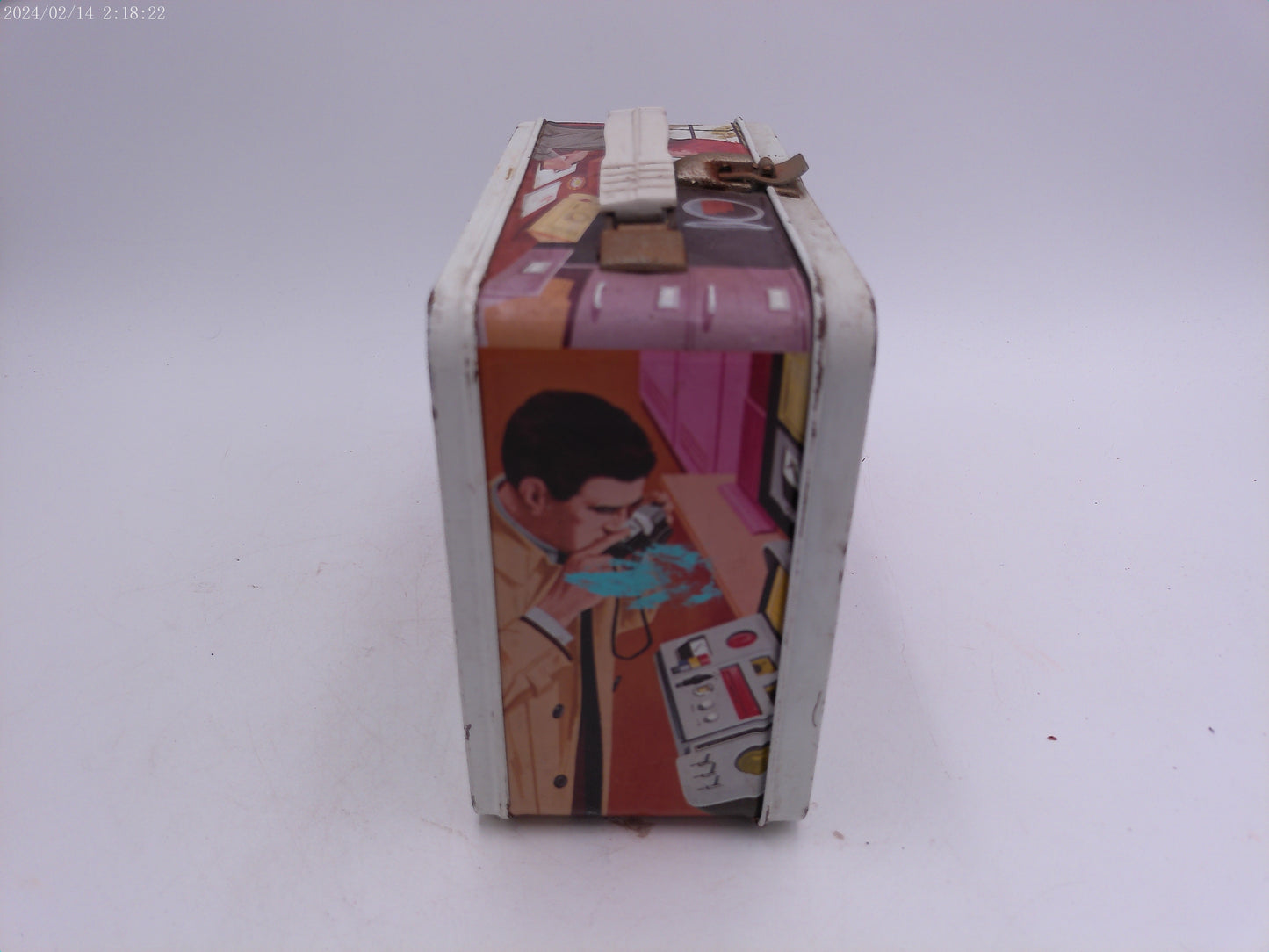 Box, Secret Agent Man Lunchbox, Metal lunchbox, Collectible lunchbox