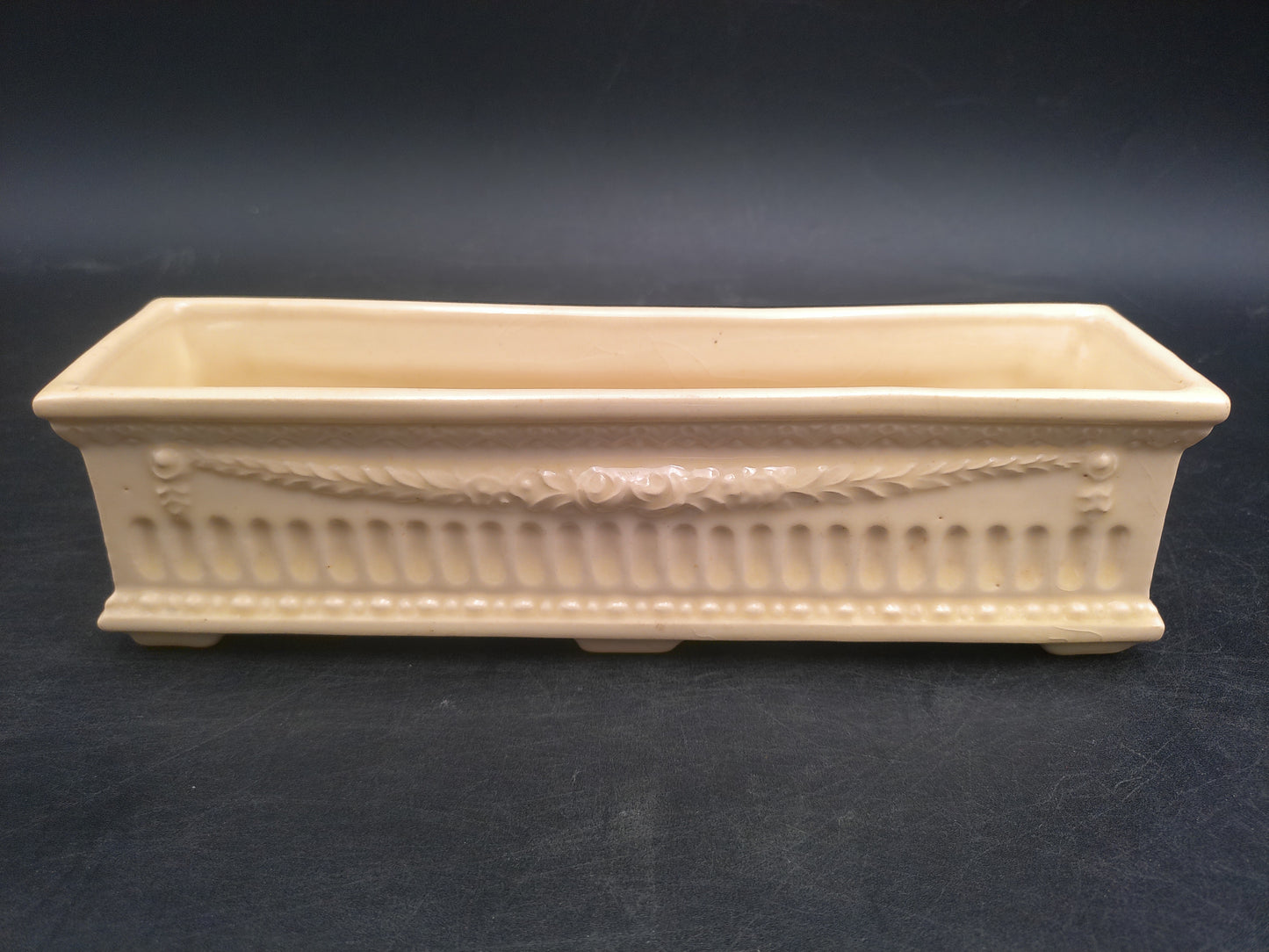 Roseville Beige  Pottery Planter Set of 3