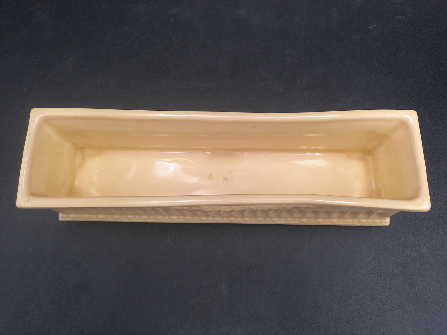 Roseville Beige  Pottery Planter Set of 3