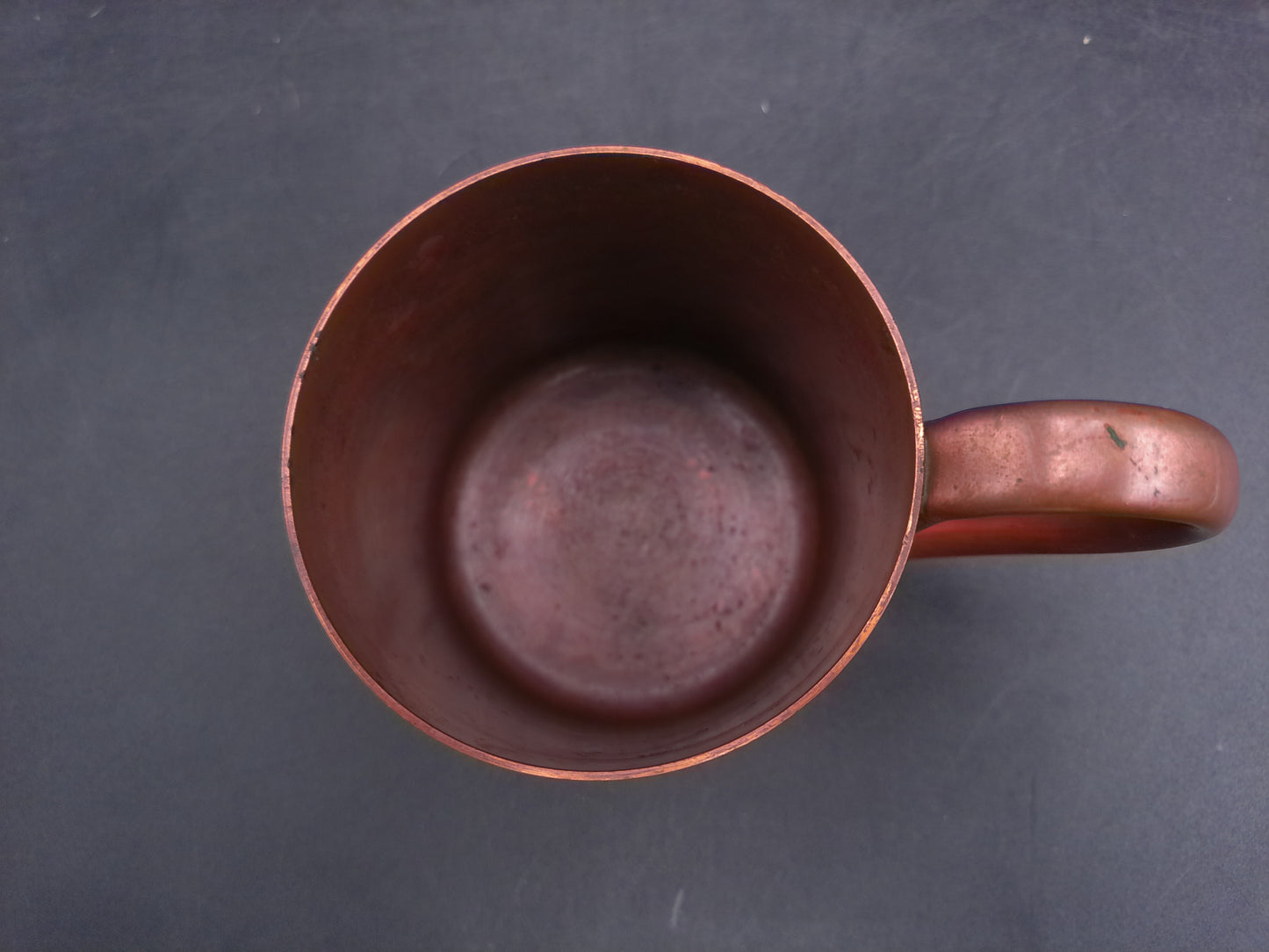 Tea Coffee Pot Pitcher and Cup Mug Copper  Vin