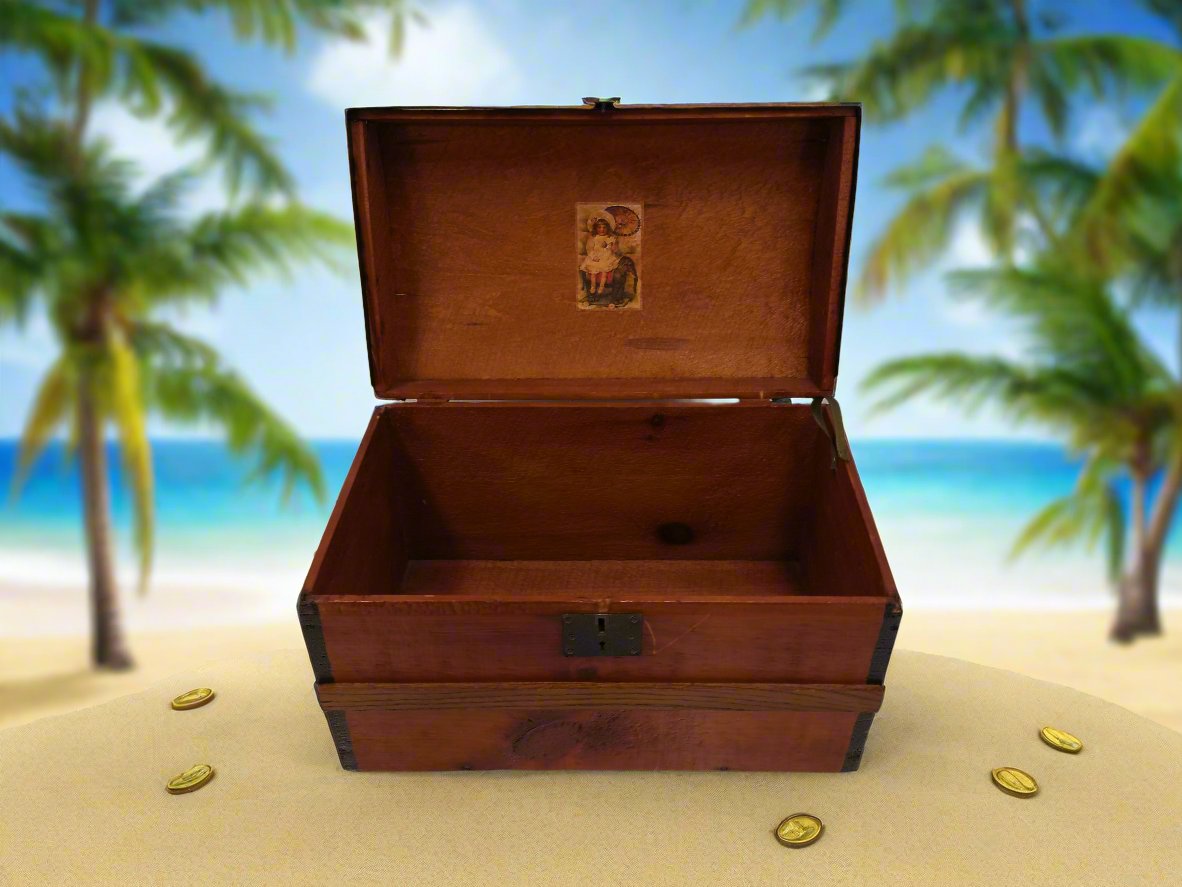 Antique Trunk Treasure Chest