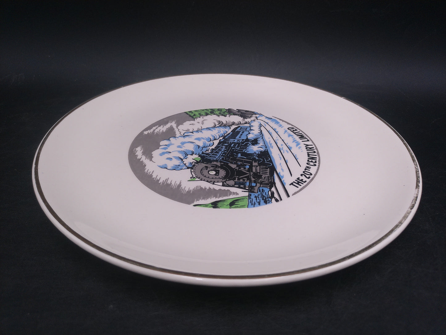 Collector Plate The 20th Century Limited Railroad Vintage