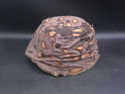 WWII Germany Solder Helmet with camoflauge Cover Good  Condition Reproduction