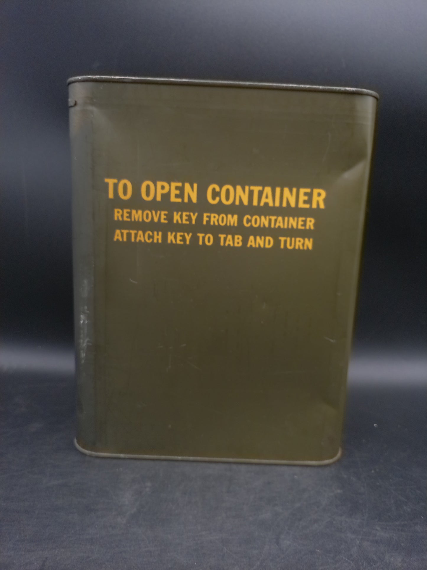 Protective Mask M9A1  Field Mask Container US Army size L Vietnam Korea  nused