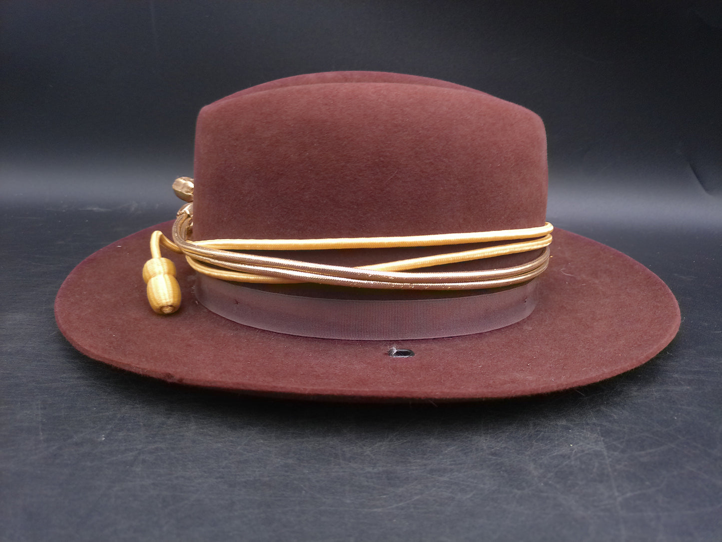 sXXX Beaver Felt W. Alboum Hat Co. Cavalry Campaign Hat