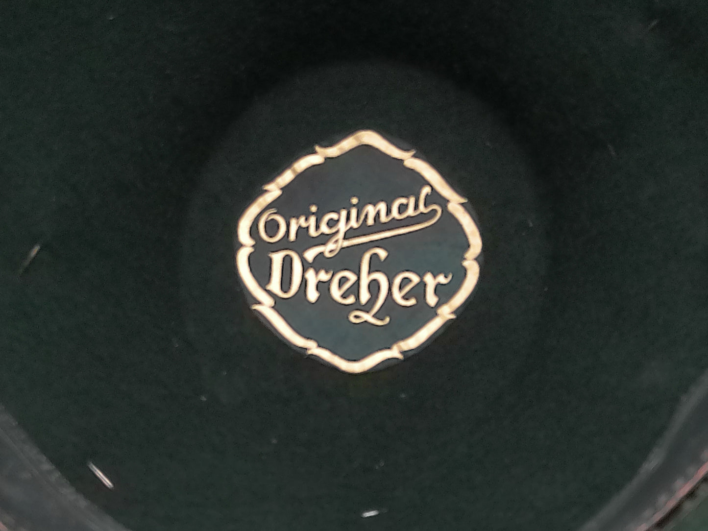 Austria German Hat with Many Decorative Pins Orginal Dreher Mayer Hut Bavarian Hat