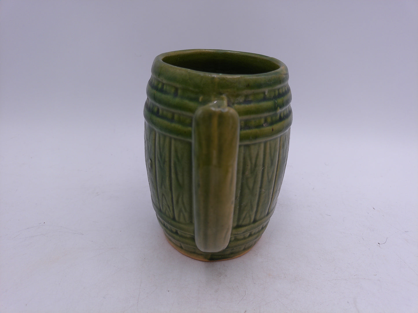 Beer Stein McCoy Green Barrel Mug