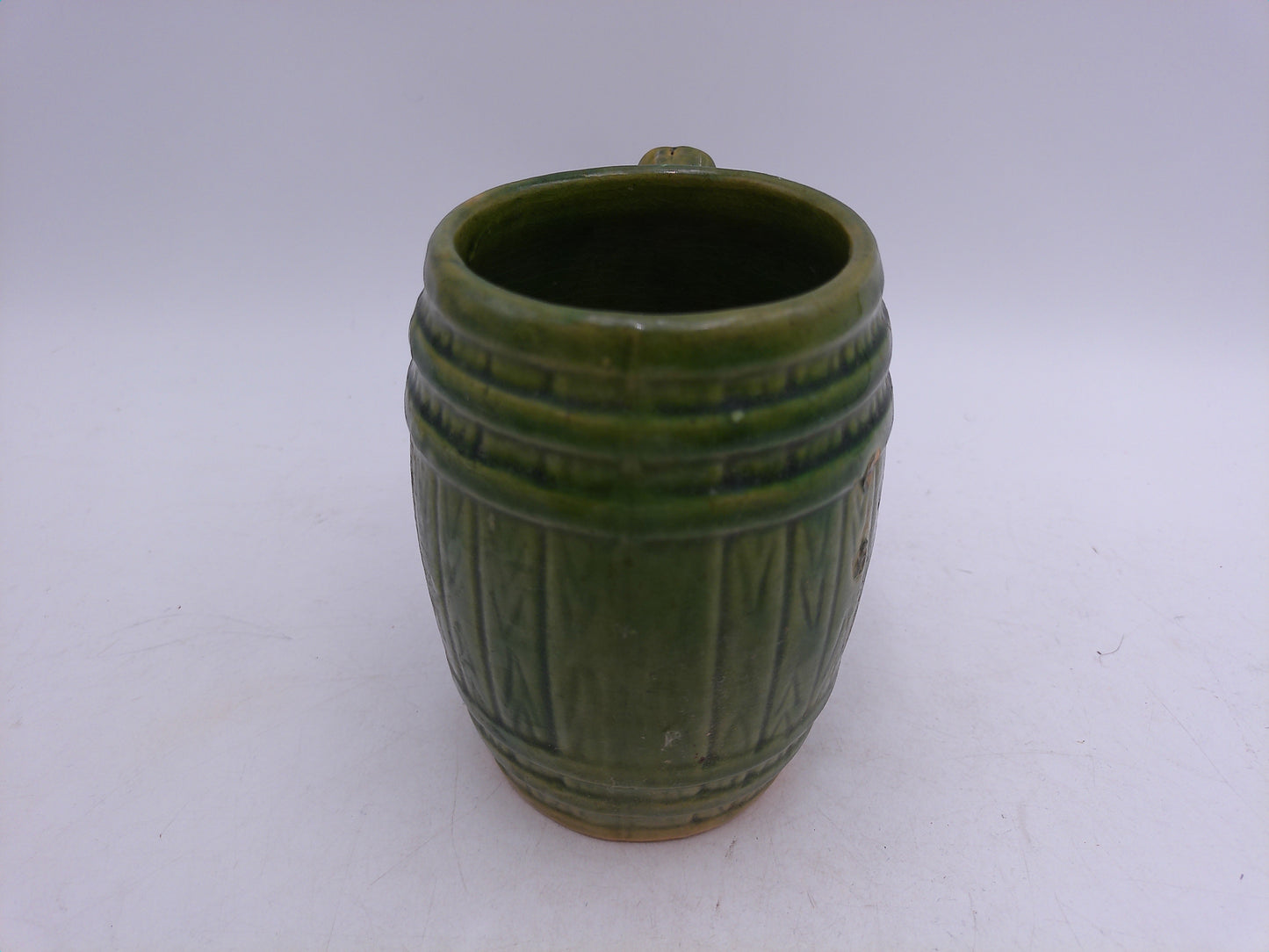 Beer Stein McCoy Green Barrel Mug