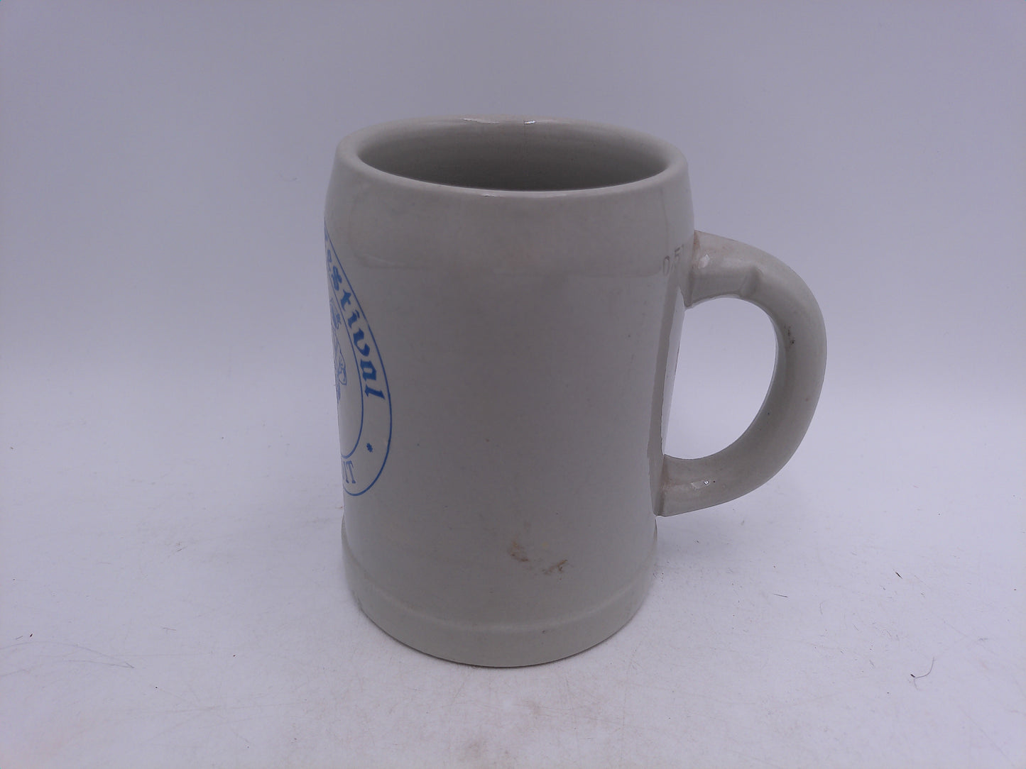 Beer Stein German Festival Detroit G.A.C.C. Vintage Stoneware 0.5L